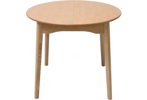 Обеденный стол Модерн, круглый, раздвижной (светлый бук)