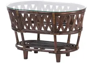 Овальный стол из ротанга Черчилль