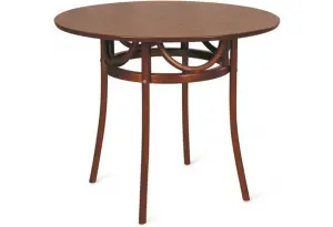 Стол венский обеденный Вальс 900, светло-коричневый