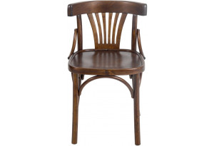 Венский стул твердый, темно-коричневый