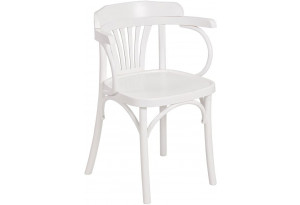 Кресло Венское твердое, белый