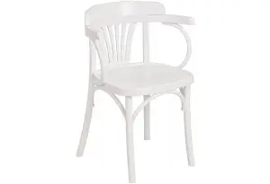 Кресло Венское твердое, белый