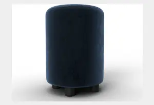 Пуф 001 TOWER 13 синий (Велюр)