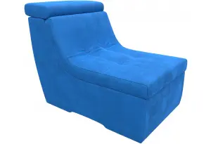 Модуль Холидей Люкс кресло Голубой (Велюр)