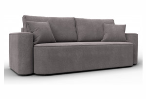 Диван прямой Лига-118 НПБ LAIM 04 бежевый (Велюр)