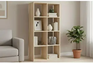 Стеллаж 66х31х130 см с 8 ячейками Теви