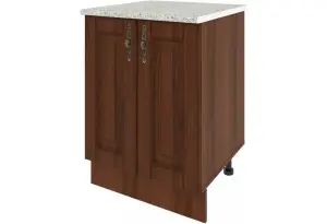 Шкаф напольный со столешницей 60 см Орех
