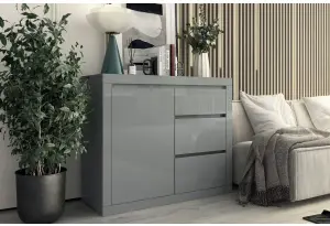 Комод с 3-мя ящиками, 107х90х40 см Спайс