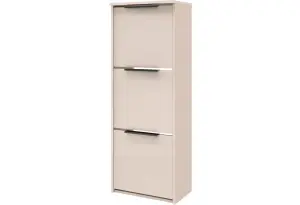 Тумба для обуви с 3-мя откидными фасадами Лаура