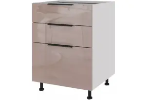 Тумба напольная с 3-мя ящиками Тандембокс 60 х 82 см Калипсо