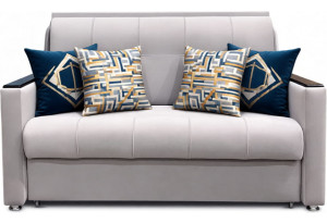 Диван выкатной Бургас Н с гнутыми накладками