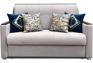 Диван выкатной Бургас Н с гнутыми накладками