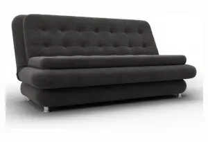 Диван-книжка Лига-123 LAIM 10 темно-коричневый (Велюр)