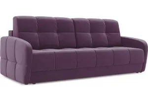 Диван «Аспен Slim» Kolibri Violet (велюр) фиолетовый