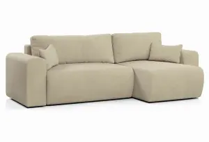 ДОЛГОЖДАННЫЙ ОТПУСК Диван угловой, бежевый