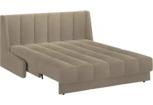 ВЕНЕЦИЯ Складная кровать серо-бежевая, 160