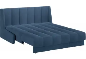 ВЕНЕЦИЯ Складная кровать темно-синяя, 160