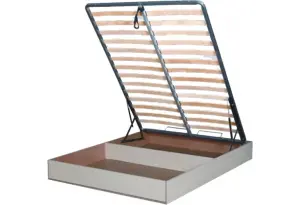   Бельевой ящик с кроватным основанием и подъемным механизмом 1600 Капучино