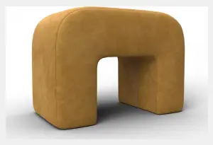 Пуф 008 BRUT 10 желтый (Велюр)