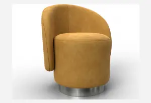 Кресло Лига-108 BRUT 10 желтый (Велюр)