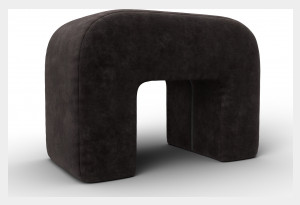 Пуф 008 BRUT 17 коричневый (Велюр)