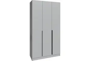 Шкаф Мадрид (1,3) серый камень