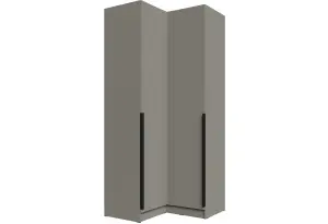 Шкаф Мадрид угловой, угол прямой, мокко