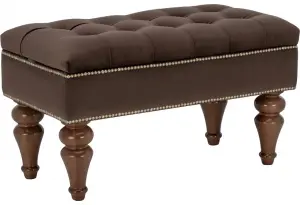 Банкетка Leset Classic-04 высокие ножки (Коричневый)