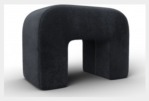 Пуф 008 TOWER 11 темно-серый (Велюр)