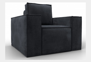 Кресло Лига-081 НПБ TOWER 11 темно-серый (Велюр)