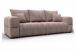 Диван прямой Лига-110 НПБ TOWER 05 бежевый (Велюр)