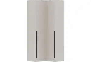 Шкаф Мадрид угловой, угол прямой, кашемир