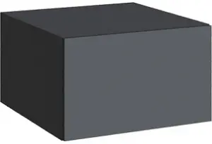 Антресоль Мадрид (0,5) графит серый