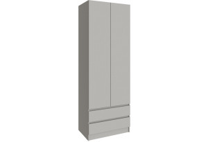 Шкаф Мадрид (0,8) 2 ящика, кашемир