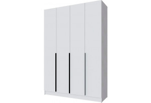Шкаф Мадрид (1,6) ящики внутри, белый