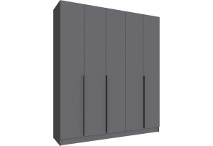 Шкаф Мадрид (2,0) серый графит