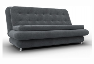 Диван-книжка Лига-123 LAIM 23 светло-серый (Велюр)