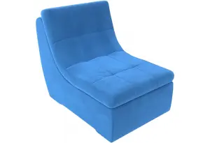 Модуль Холидей кресло Голубой (Велюр)