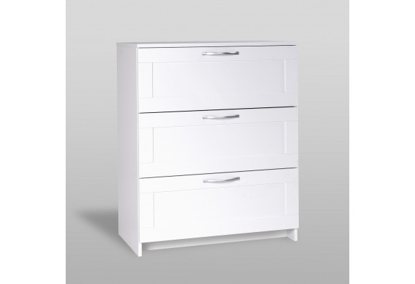 Комод "Сириус" 3 ящика, белый - главное фото