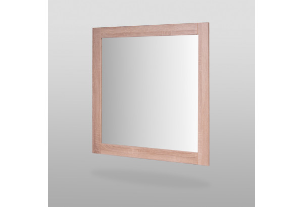 Зеркало СИРИУС квадратное настенное, цвет Дуб Сонома - главное фото