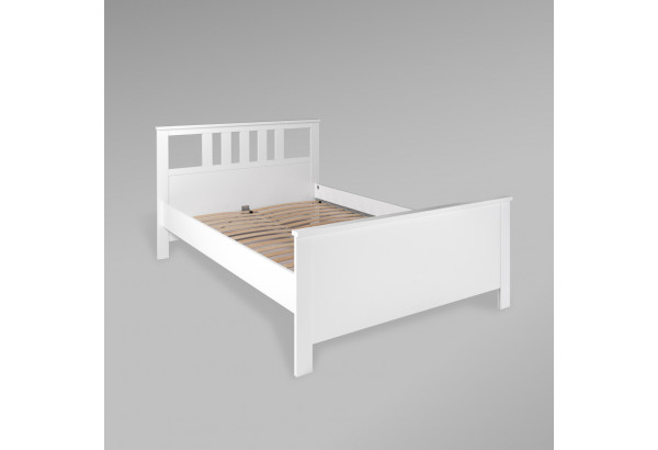 2.08.04.060.1 САГА кровать двойная 140х200 белая - главное фото