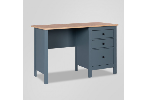 2.08.06.160.16 САГА стол письменный 120х56 темно-бирюзовый/ясень - главное фото