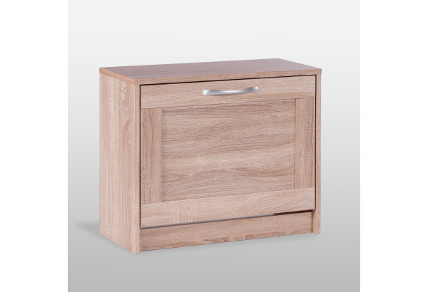 Тумба СИРИУС с откидной полкой для обуви, цвет Дуб Сонома - главное фото
