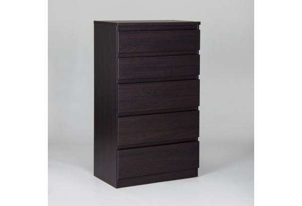 Комод "Кастор" 5 ящиков, дуб венге - главное фото