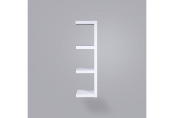 Полка настенная Фора 100Е белая - главное фото