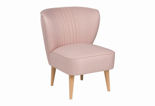 Стул Унельма светло-розовый, ткань рогожка - главное фото