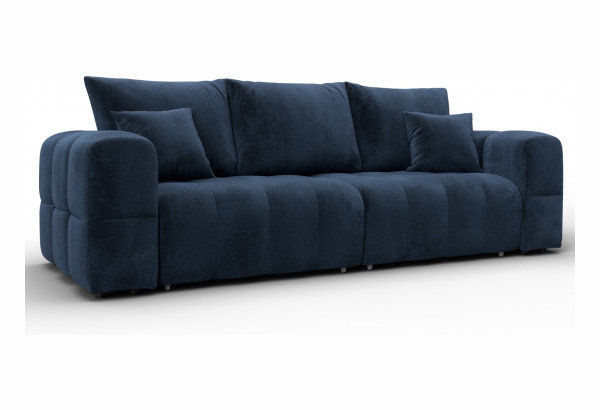 Диван прямой Лига-110 НПБ TOWER 13 синий (Велюр) - главное фото