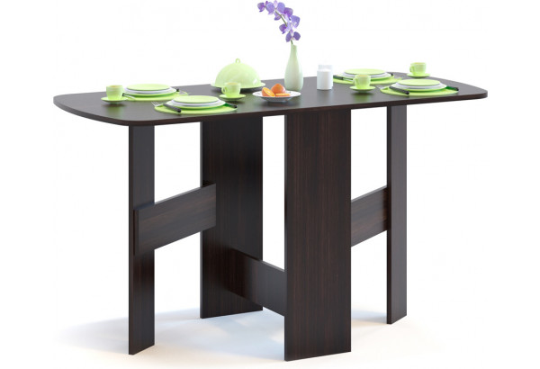 Обеденный стол Спайс (венге) - главное фото