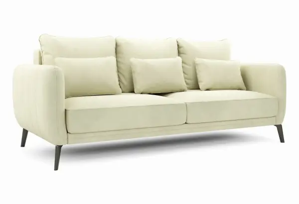 СЧАСТЛИВЫЙ ДЕНЬ Диван прямой, молочный - главное фото