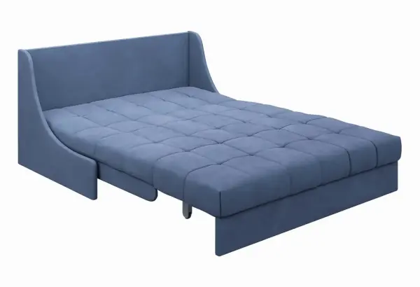 ТОКИО Диван прямой серо-синий, 146 ППУ - главное фото